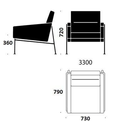 Кресло 3300 series Easy chair в Краснодаре