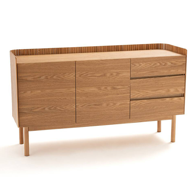 Комод в скандинавском стиле Linnea Chest of Drawers Светлый дуб Темный дуб в Краснодаре | Loft Concept 