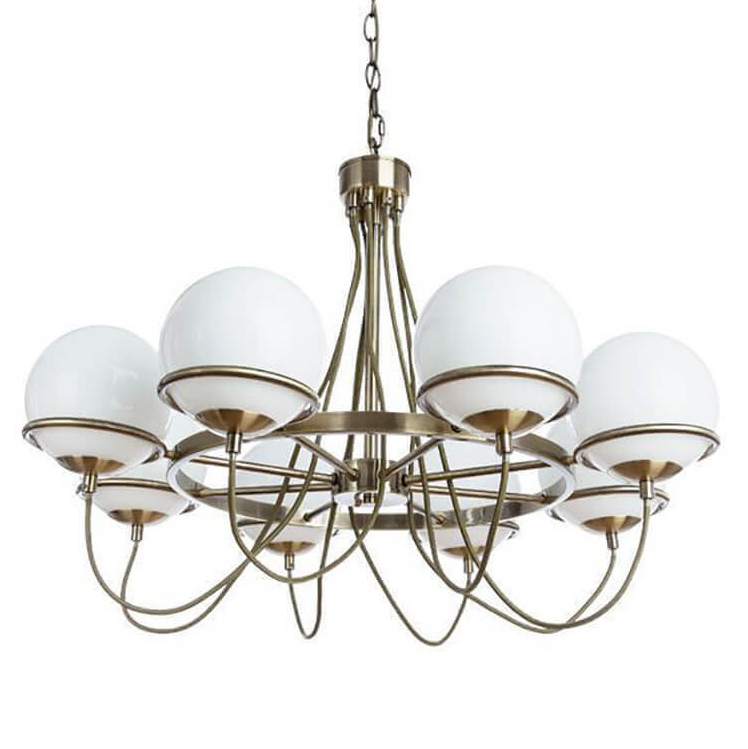 Люстра Melissa Chandelier Bronze Бронза Белый в Краснодаре | Loft Concept 