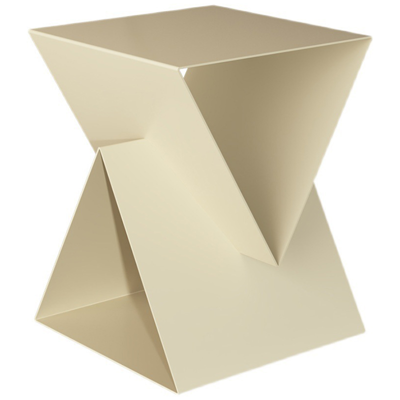 Приставной стол Two Triangles Beige Side Table Бежевый в Краснодаре | Loft Concept 