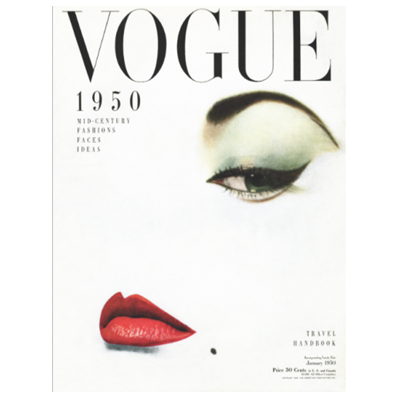 Постер Vogue Cover 1950 January  в Краснодаре | Loft Concept 