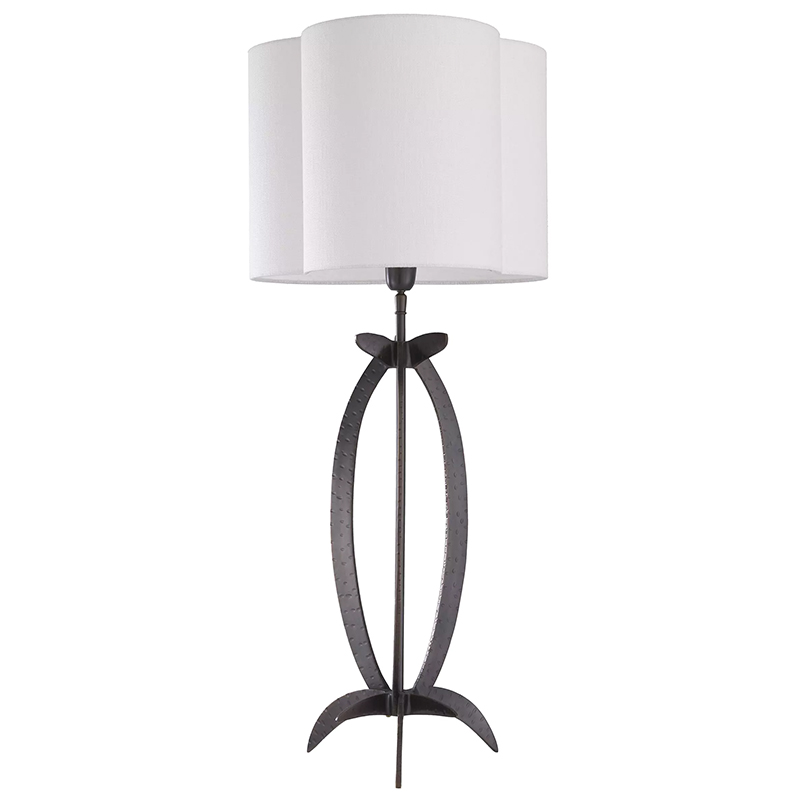 Настольная лампа Eichholtz Table Lamp Luciano Черный Белый в Краснодаре | Loft Concept 