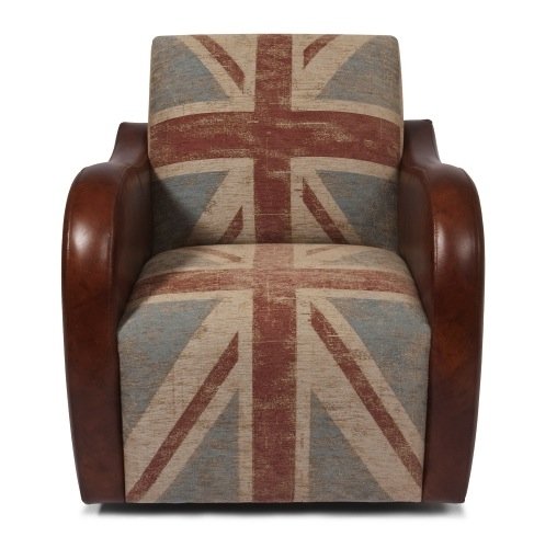 Кресло Master Jack Armchair Britannia Collection Коричневый в Краснодаре | Loft Concept 