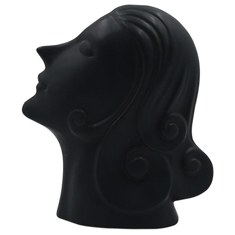 Статуэтка Side Profile Black Statuette Черный в Краснодаре | Loft Concept 