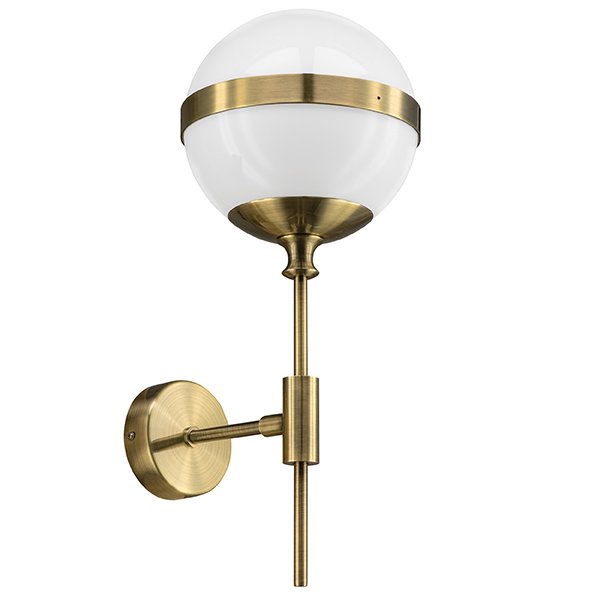 Бра Peggy Wall Lamp Gold Бронза Белый в Краснодаре | Loft Concept 