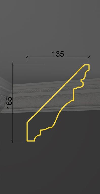 Карниз с орнаментом KO-09 в Краснодаре