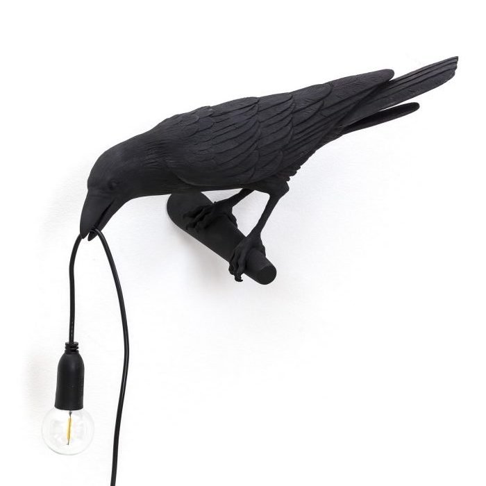 Бра Seletti Bird Lamp Black Looking Черный в Краснодаре | Loft Concept 