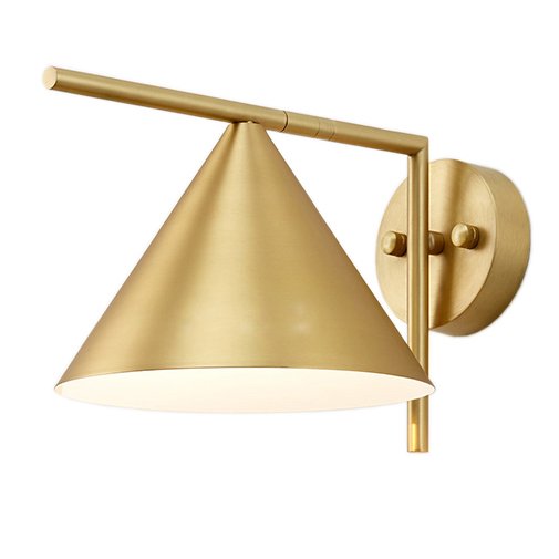 Бра Flos Captain Flint Cone Wall Light Латунь в Краснодаре | Loft Concept 