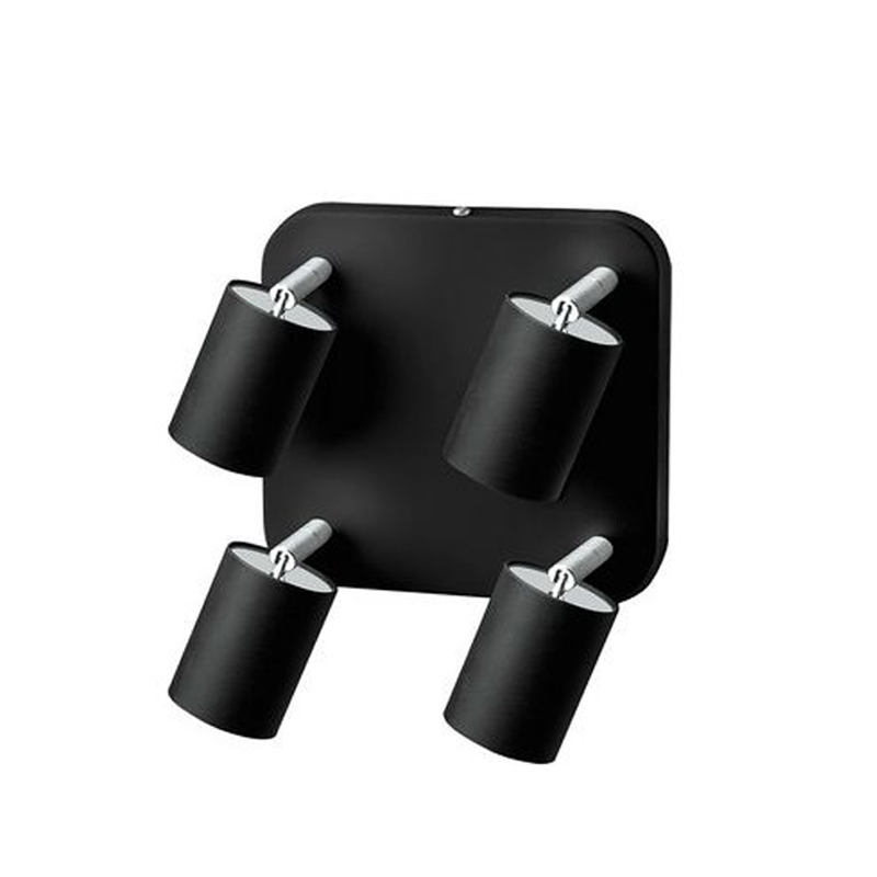 Настенный спот Celis Spot Wall Four Lamp black Черный в Краснодаре | Loft Concept 