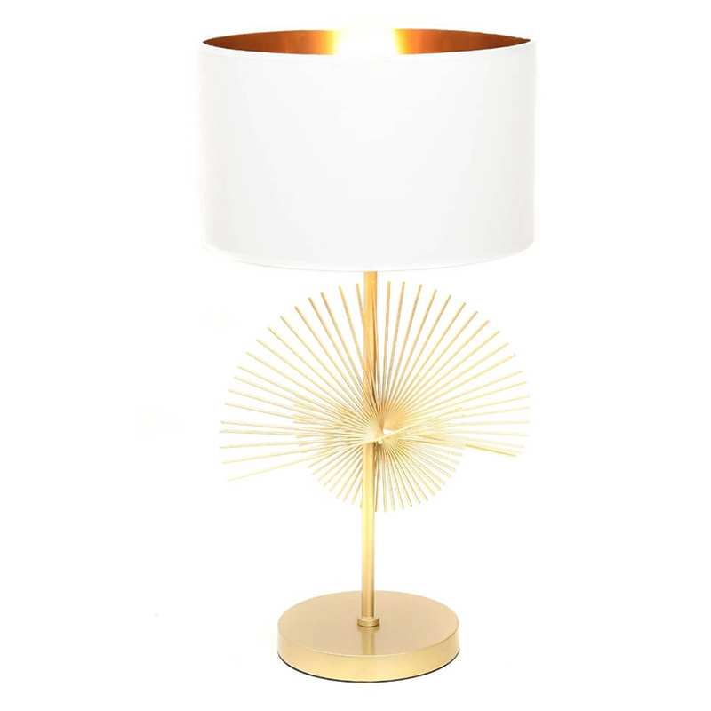 Настольная лампа Genoveva Table lamp white Белый Золотой в Краснодаре | Loft Concept 