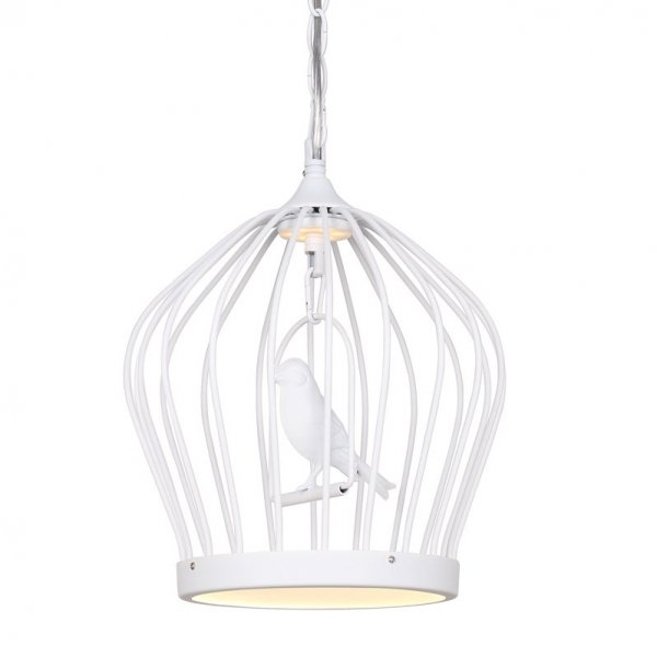 Люстра Birdcage Chandelier White Белый в Краснодаре | Loft Concept 