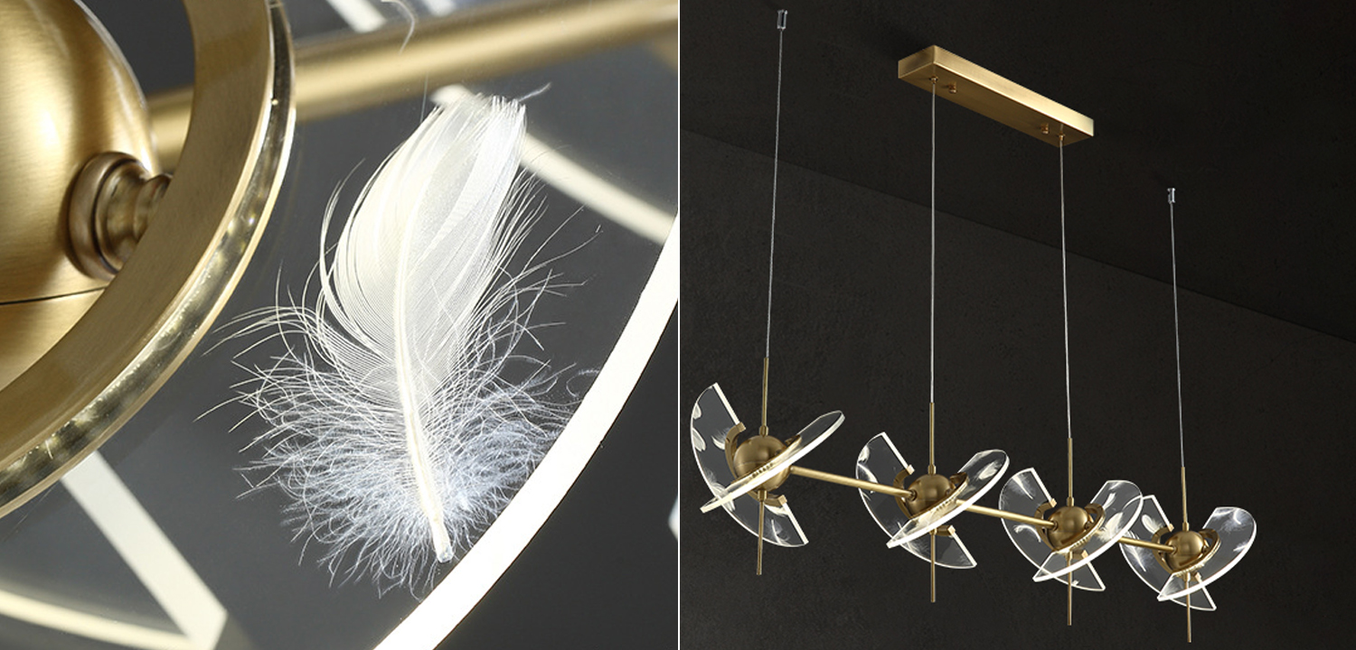 Люстра FLY Chandelier line - фото