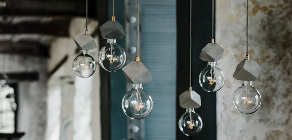 Подвесной светильник BETON MAKT - Loft-Concept в Краснодаре