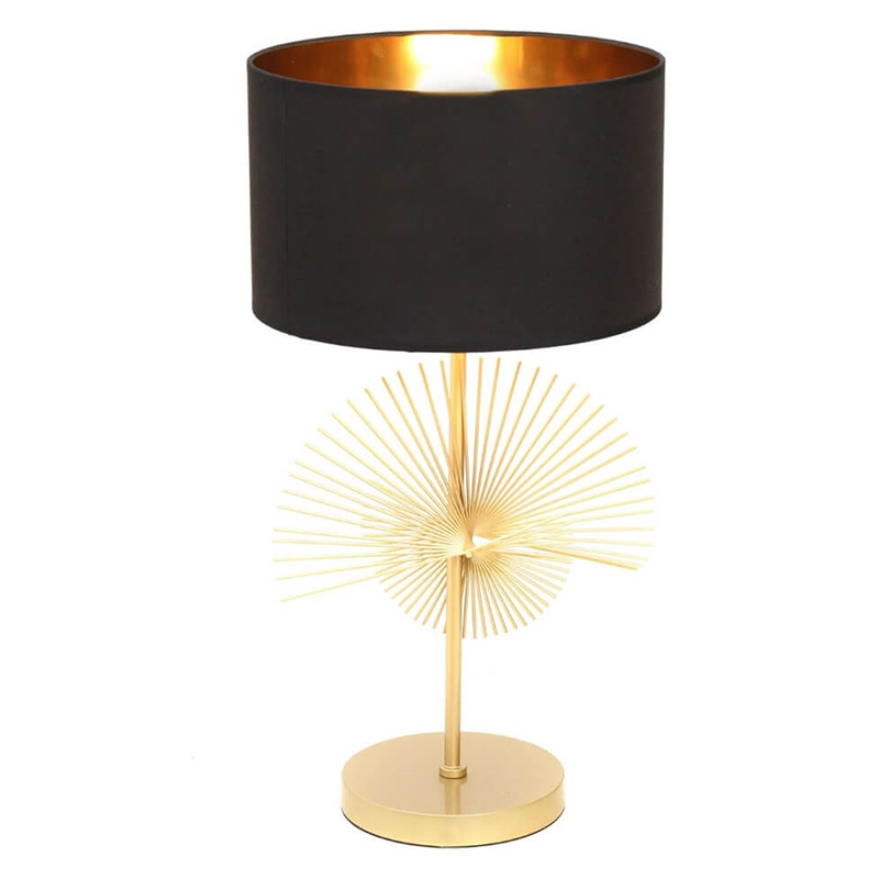 Настольная лампа Genoveva Table lamp black Черный Золотой в Краснодаре | Loft Concept 