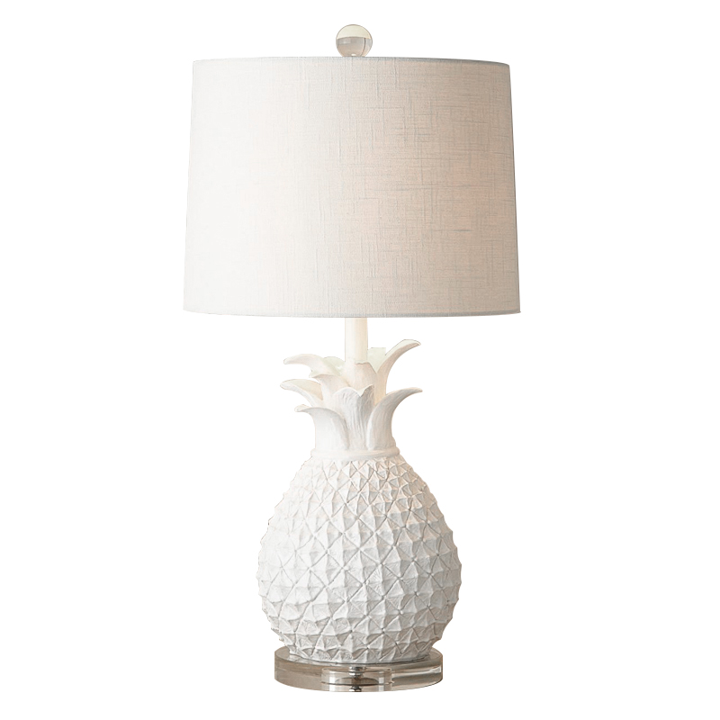 Настольная лампа White Pineapple Table lamp Белый в Краснодаре | Loft Concept 