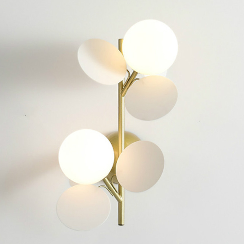 Бра MATISSE sconce double white Золотой Белый в Краснодаре | Loft Concept 