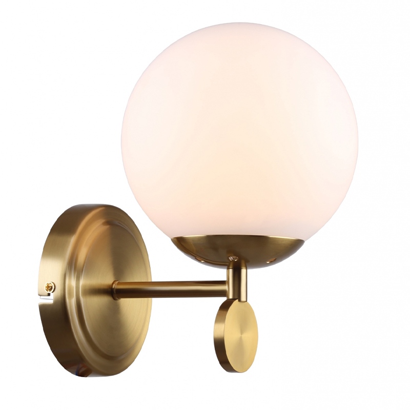 Бра Kyran Wall Lamp Bronze Бронза Белый в Краснодаре | Loft Concept 