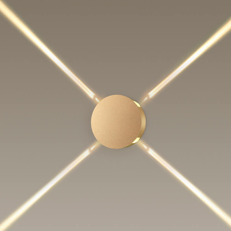 Спот Jedi Beam Sconce Circle gold Золотой в Краснодаре | Loft Concept 