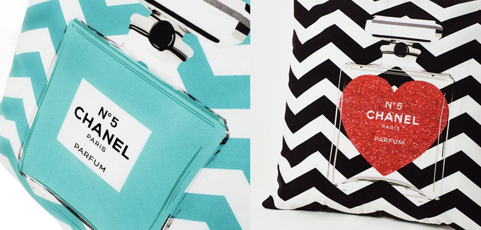 Декоративная подушка CHANEL № 5 - Loft-Concept в Краснодаре