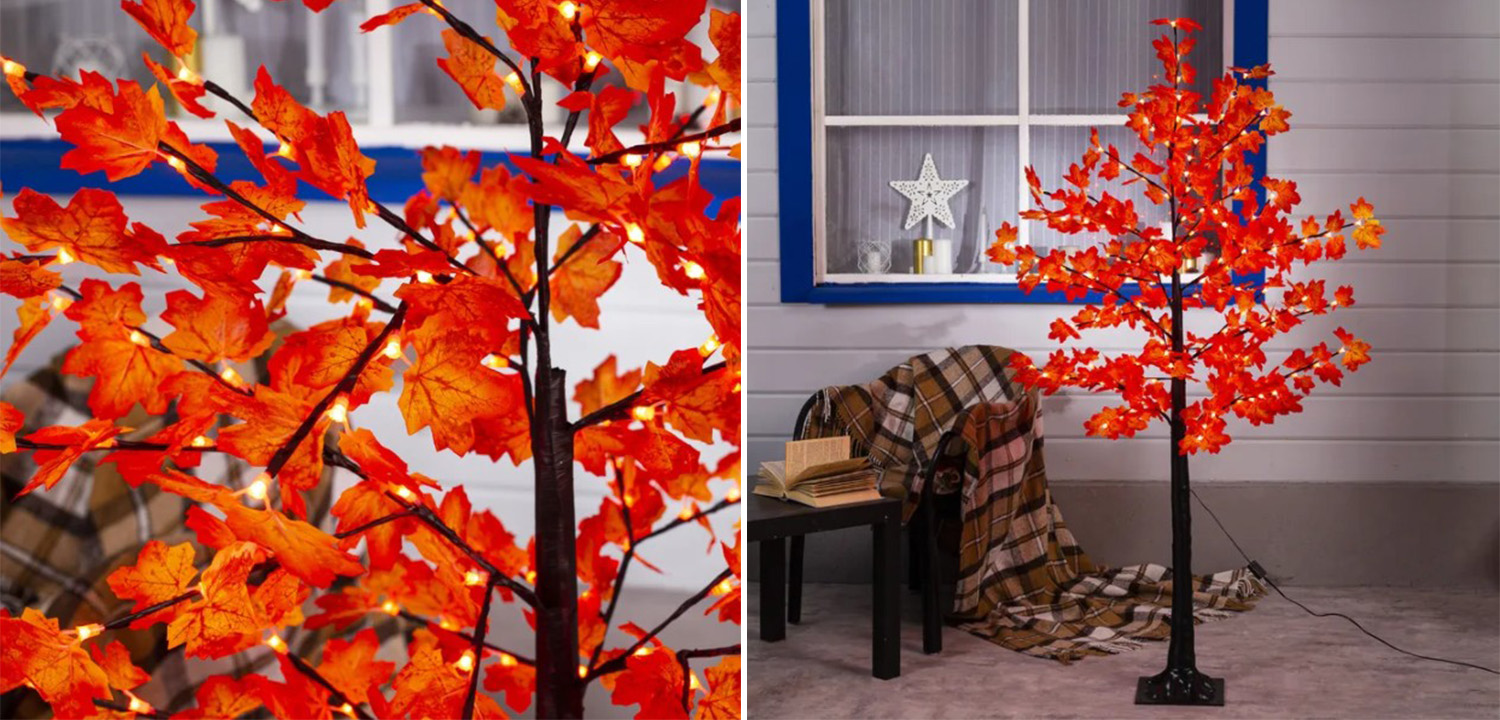 Светодиодное дерево Maple Red - фото