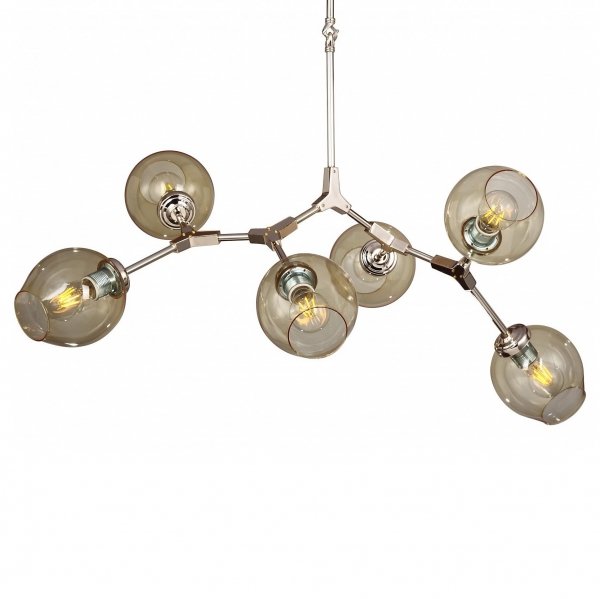 Люстра Branching Bubble Chandelier 6 Amber Янтарь (Amber) в Краснодаре | Loft Concept 