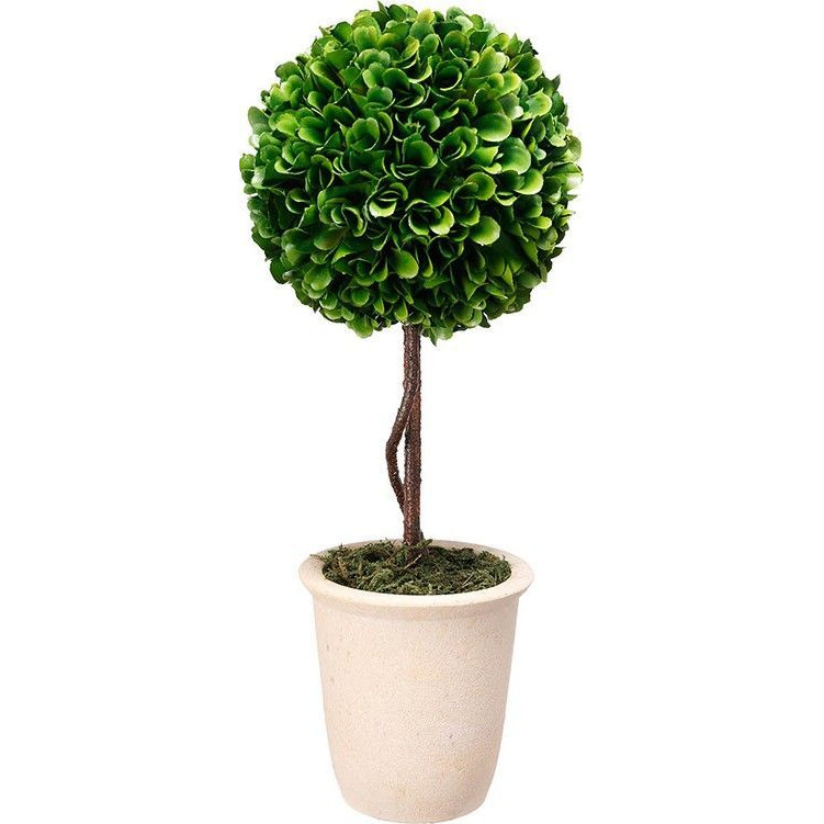 Декоративный искусственное растение Single boxwood Зеленый Бежевый Коричневый в Краснодаре | Loft Concept 