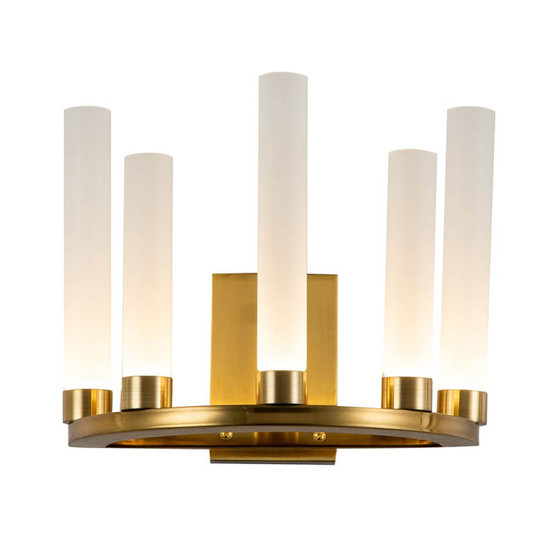 Бра Candlestick Wall Lamp Золотой в Краснодаре | Loft Concept 