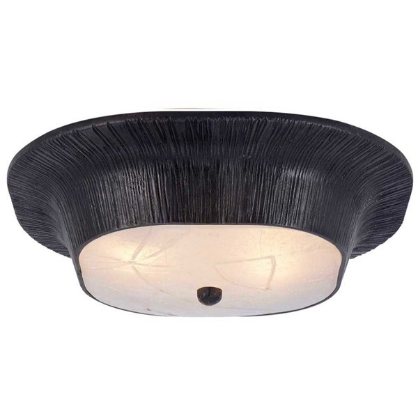 Потолочный светильник Utopia Round Sconce Black Черный в Краснодаре | Loft Concept 