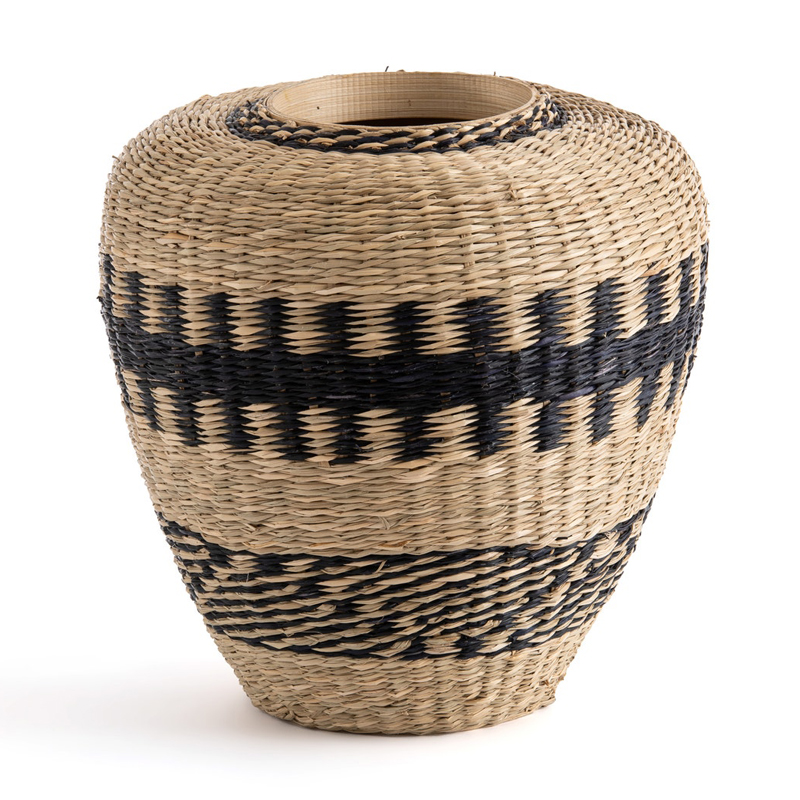 Ваза Wicker Vase with Bamboo and Herbarium  в Краснодаре | Loft Concept 