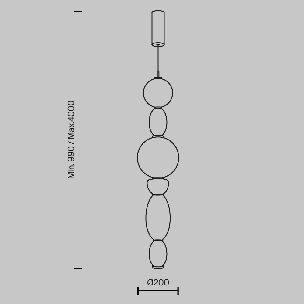 Подвесной светильник Adore LED 3000K 24Bт  в Краснодаре