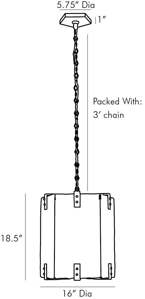 Люстра Arteriors TOMLIN PENDANT в Краснодаре