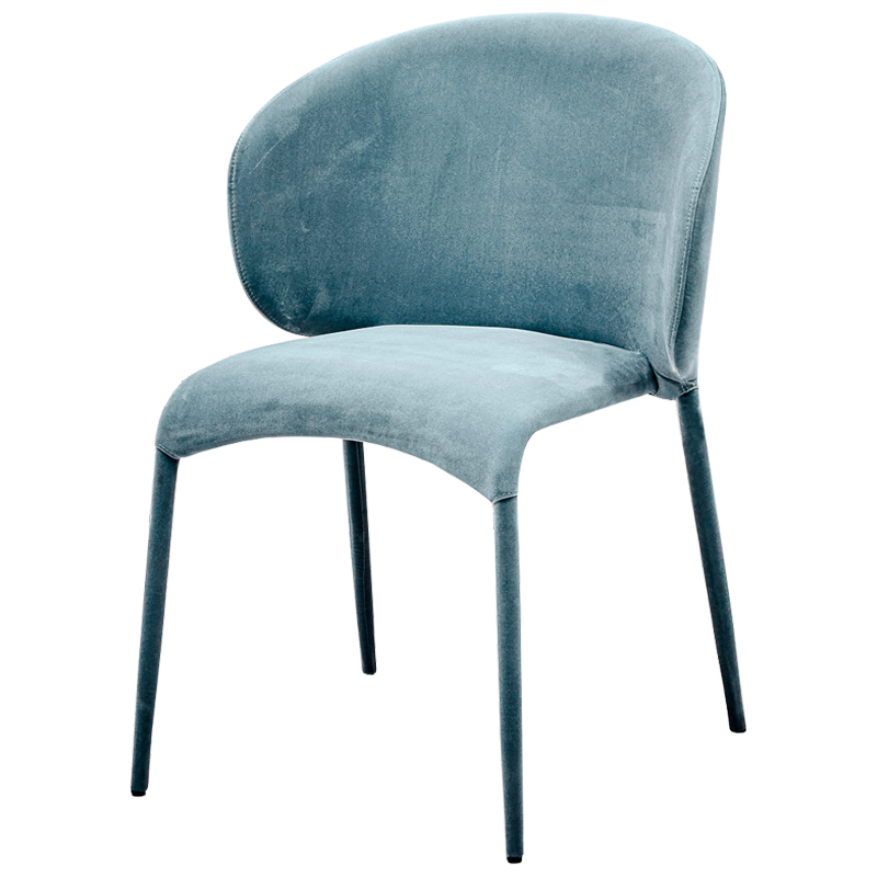 Стул Caroline Stool Pastel Blue Голубой пастельный в Краснодаре | Loft Concept 