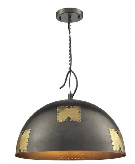 Подвесной светильник Loft Сlincher Steampunk Pendant Wide 4 Черный в Краснодаре | Loft Concept 