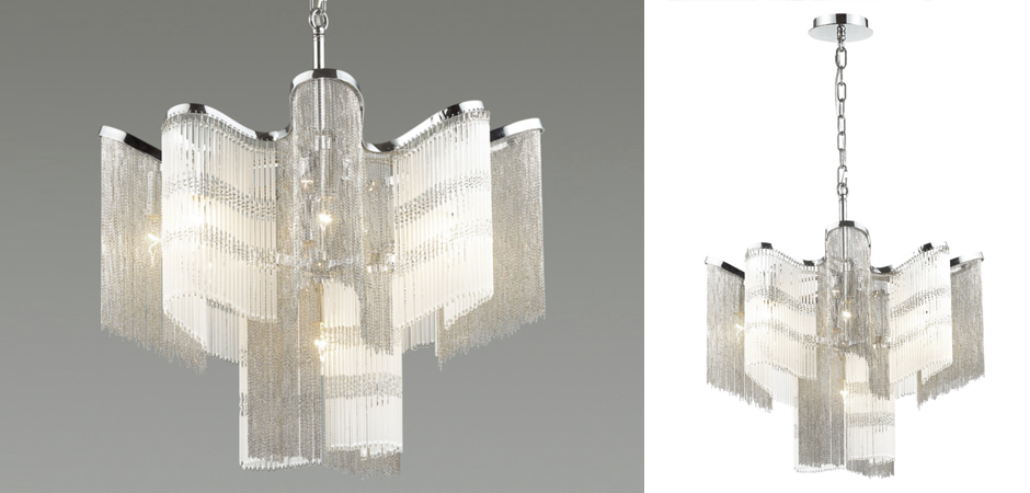 Люстра Mirage Chandelier Silver 60 - Loft-Concept в Краснодаре