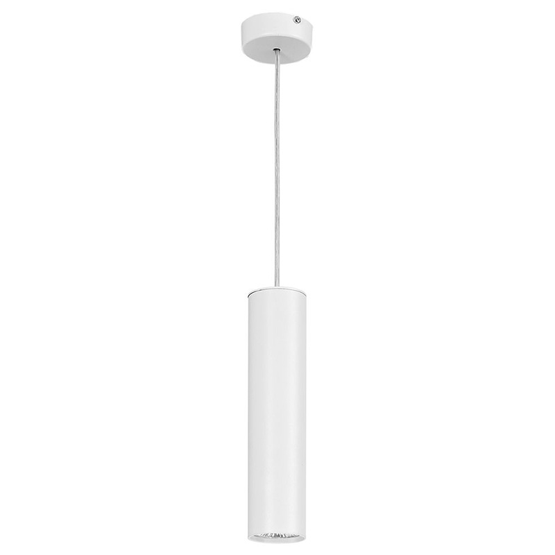 Подвесной светильник Luis Trumpet Tube White Lamp 25 Белый в Краснодаре | Loft Concept 