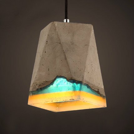 Подвесной светильник Art Concrete Pendant №8 Серый в Краснодаре | Loft Concept 