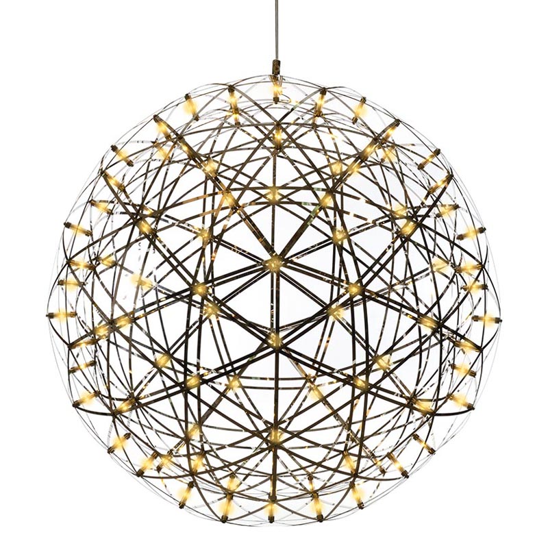 Люстра Moooi 3D Sphere Yellow lamp L Хром в Краснодаре | Loft Concept 