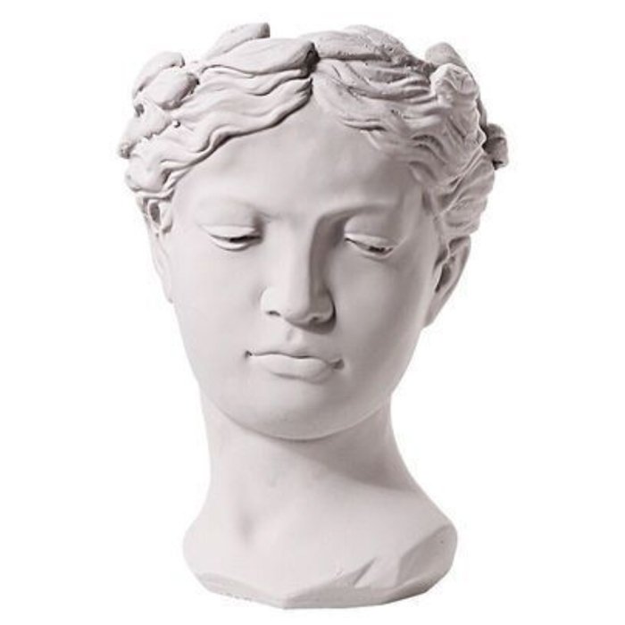 Ваза Female Bust white ivory ( слоновая кость ) в Краснодаре | Loft Concept 