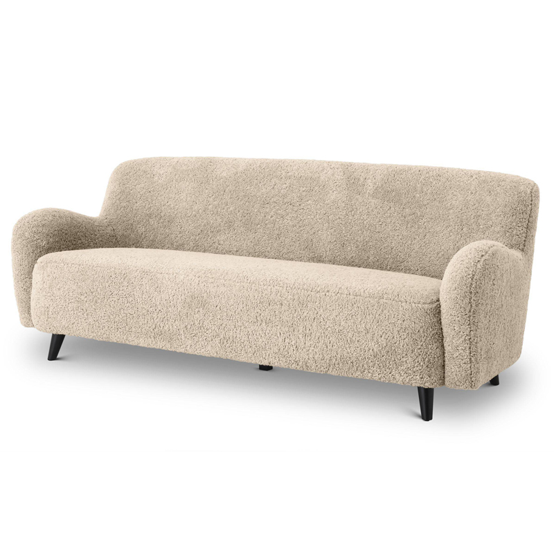 Диван Eichholtz Sofa Svante Песочный Черный в Краснодаре | Loft Concept 