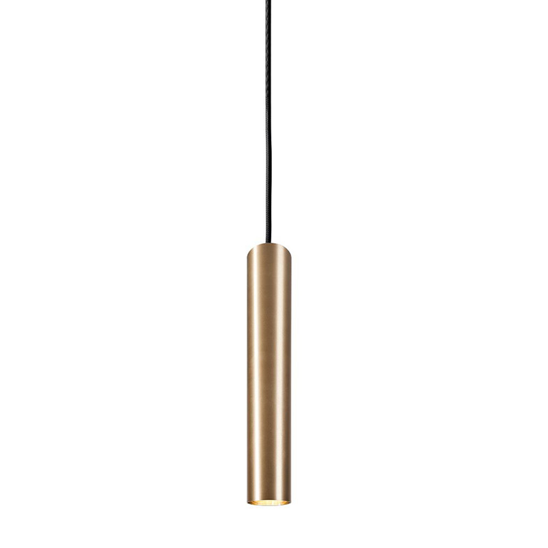 Подвесной светильник Luis Trumpet Tube Brass Lamp 40 Латунь в Краснодаре | Loft Concept 