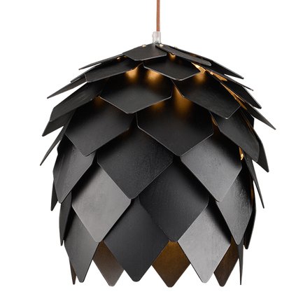 Подвесной светильник Crimea Pine Cone Black Черный в Краснодаре | Loft Concept 