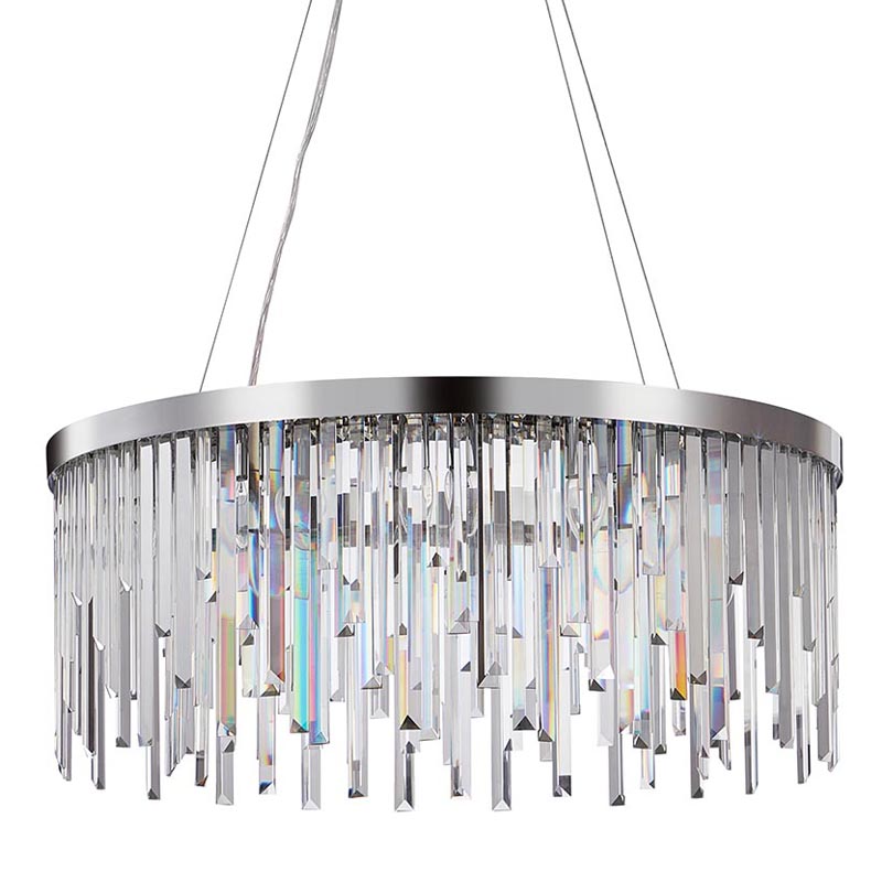 Люстра Bennett Chandelier chrome Хром Прозрачный в Краснодаре | Loft Concept 