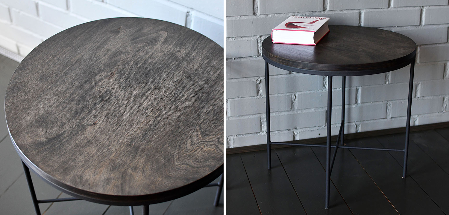 Кофейный стол Nava Industrial Metal Rust Coffee Table - фото