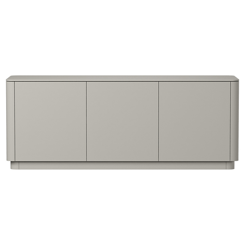 Тумба серо-бежевая с 3-мя дверцами Tammi  Бежево-серый в Краснодаре | Loft Concept 