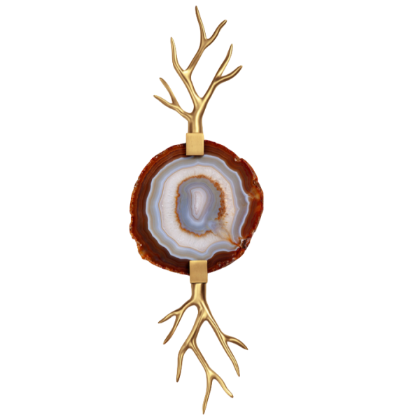 Бра Branch Agate Sconce emporium home Золотой в Краснодаре | Loft Concept 