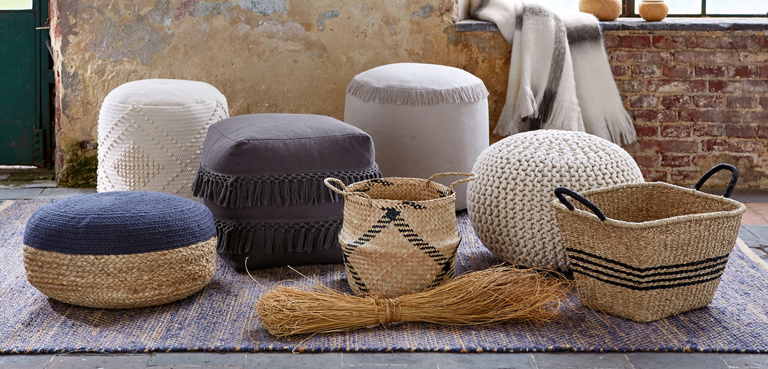 Ковер Rectangular Carpet blue 100% джут - фото №1