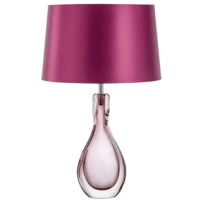 Настольная лампа Crystal Table Lamp Hot Pink Розовый в Краснодаре | Loft Concept 