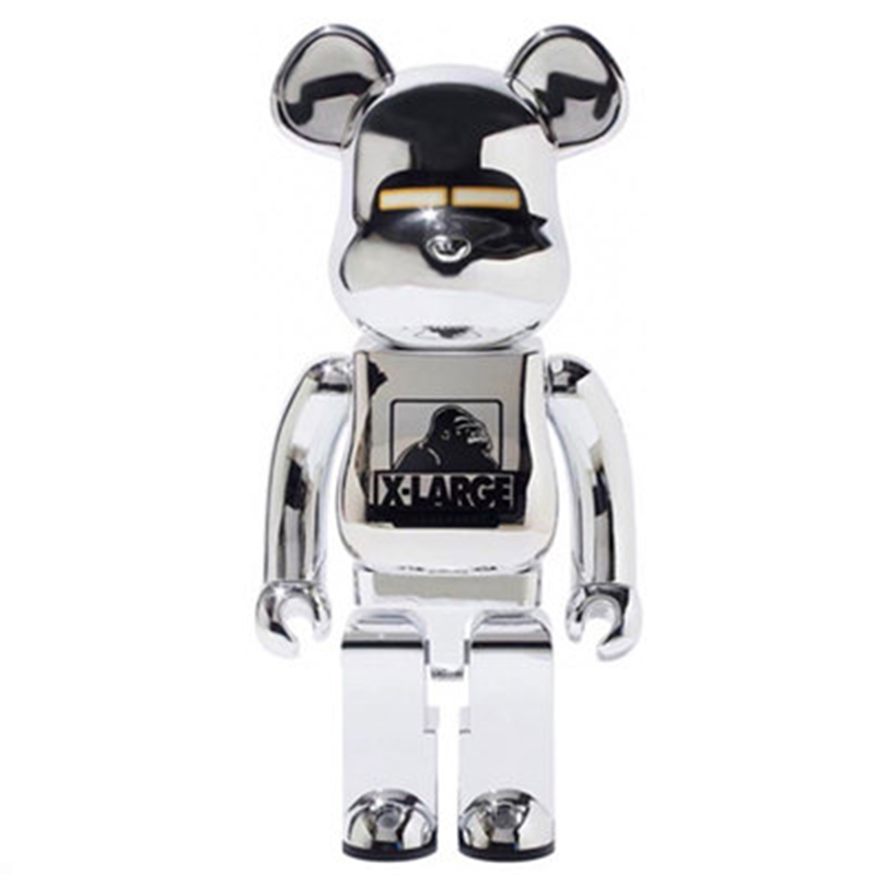 Статуэтка Bearbrick Chrome X-Large Темный хром в Краснодаре | Loft Concept 