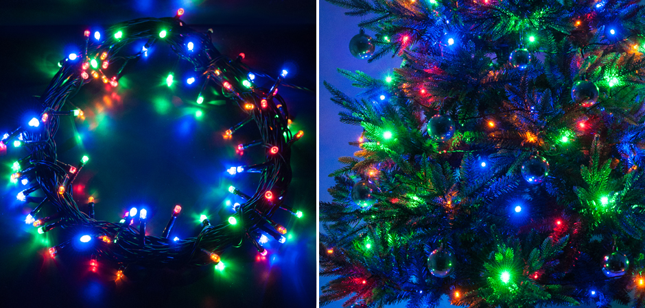 Интерьерная Гирлянда Цветные диоды - Loft-Concept в Краснодаре