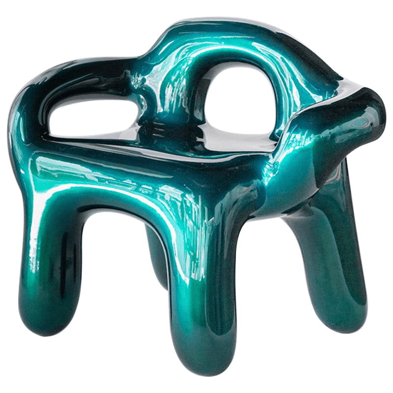 Кресло Emerald Metallica Shine Armchair Изумрудный Зеленый в Краснодаре | Loft Concept 